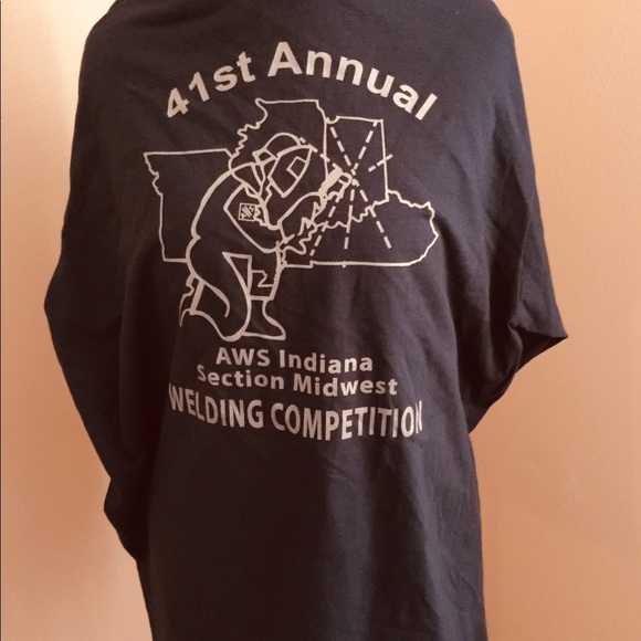 NWOT - Men’s XL Navy Crew Neck Tee-Shirt - Picture 4 of 4